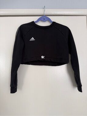 adidas Black Crewneck Sweatshirt